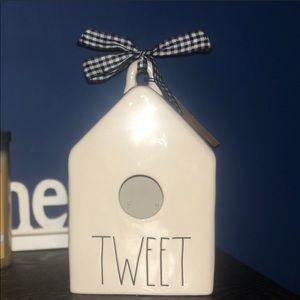 NWT RAE DUNN “Tweet” Birdhouse